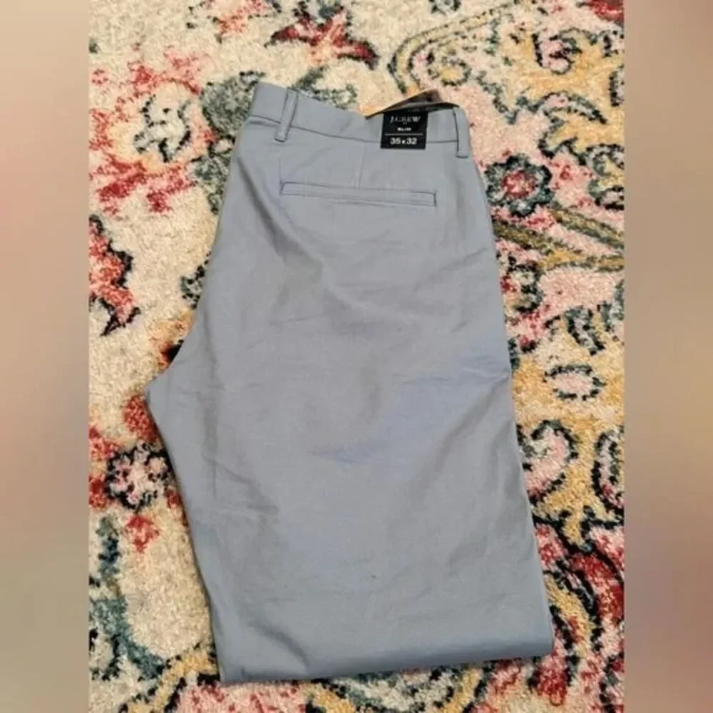 J. Crew Men's Blue Gray Chinos